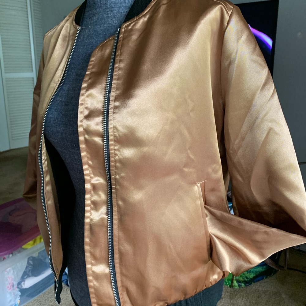 Don’t Ask Why Satin Bomber View 2